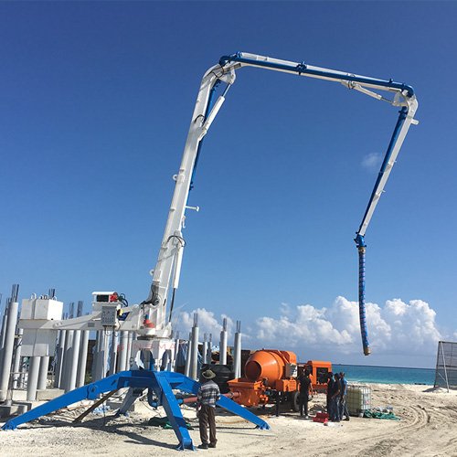 Spider Placement Boom